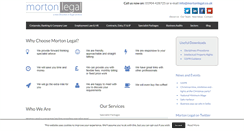 Desktop Screenshot of mortonlegal.co.uk